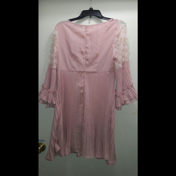 Shein Cute Flounce Dress With Ruffled sleeve - Picture 4 of 7